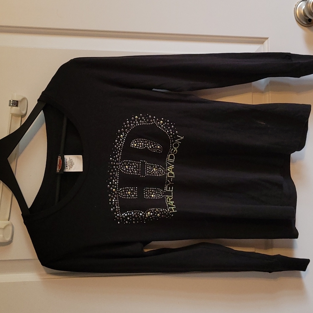 2 Women's Harley Davidson shirts